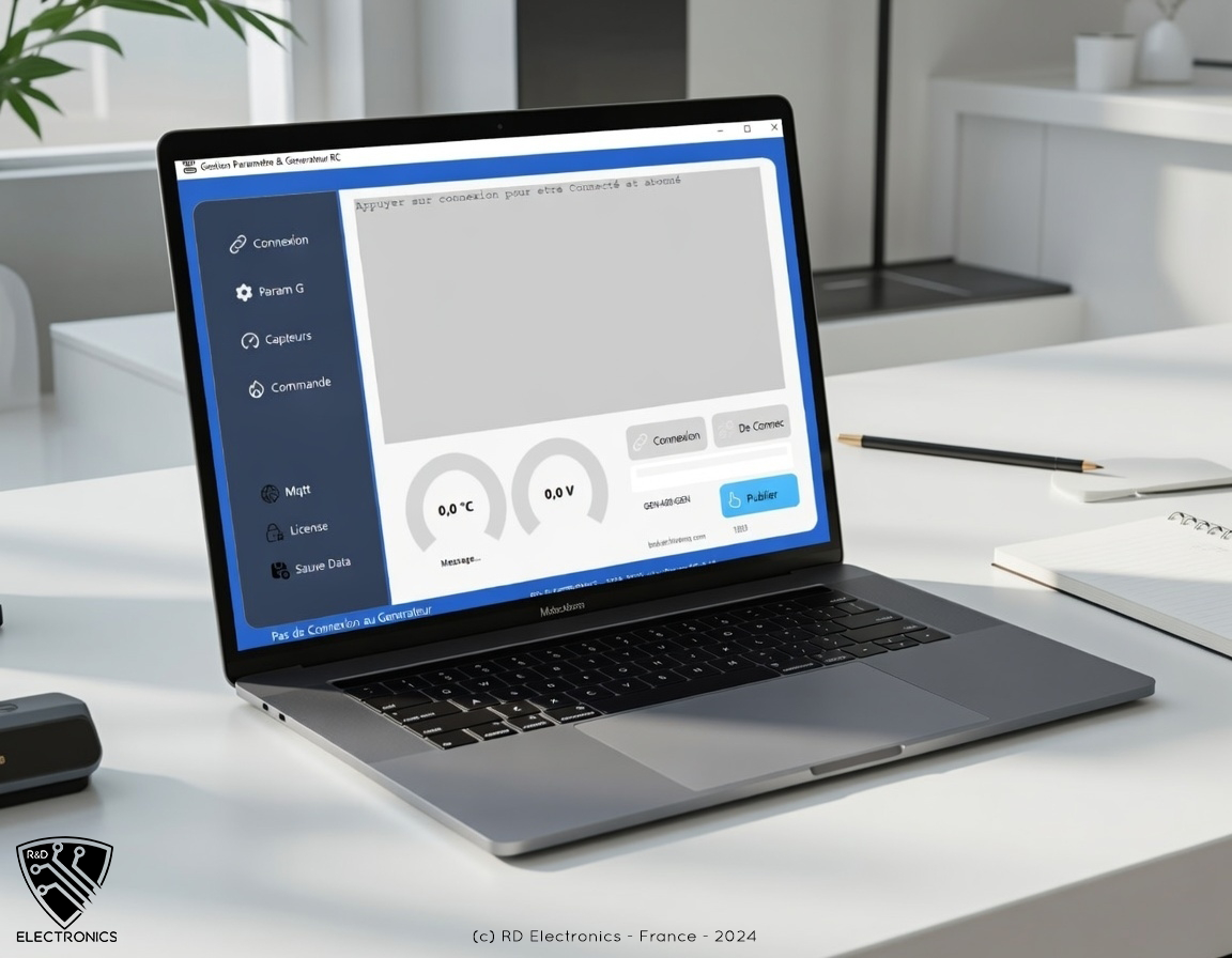 Logiciel banc de test électronique
